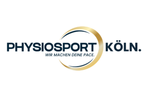 Das PhysioSport Logo mit Claim